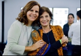 ESPECIAL NÁDIA REBOUÇAS - Publicitária e Comunicadora. Na foto com Sônia Araripe, Editora de Plurale, em evento dos 12 anos, no IBEF-Rio.